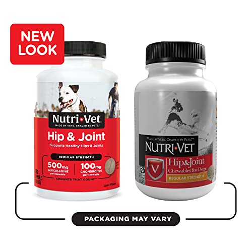 NutriVet Hip & Joint Chewable Dog Supplements Formulated with