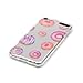 UCLL iPod Touch 6 Case ,iPod Touch 5 Case Donut Flower Design Slim Soft TPU Bumper Protective Durable Shockproof Case For Ipod Touch 5/Touch 6 (Donut)