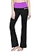 Baleaf Women's Fold Over High Waist Lounge Yoga Bootleg Pants