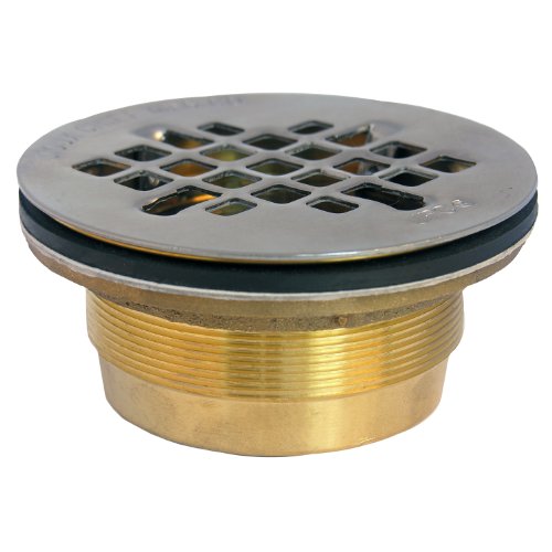 LASCO 031223 Drain for Fiberglass Shower with 2Inch Compression
