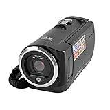 PowerLead CAM06 720P 16MP Digital Video Camcorder Camera DV DVR 2.7inch TFT LCD 16x ZOOM for Gifts-Black