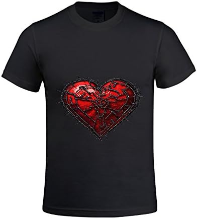 Labyrinths Of The Heart Leadzone Men Crew Neck Mens Big And Tall T Shirts Black