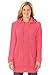 Women's Plus Size Hooded Pullover Shaker Stitch Sweater