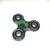 New Green Camouflage Fidget Spinner for Stress Relief Focus Handheld Toy- ADHD Anxiety Boredom Reducer - 2 Minute Plus Spin Time!