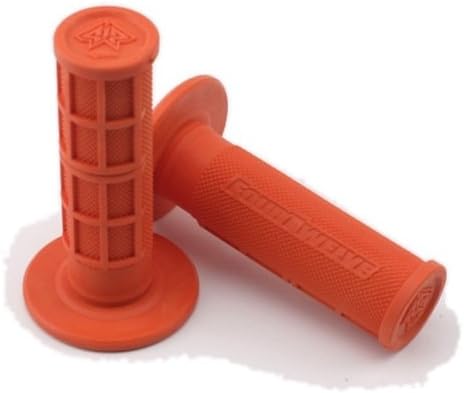 Four Twelve Racing 412-G204 Orange 7/8" Minigrips