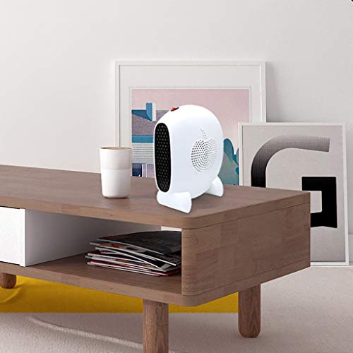 Clearance Sale!UMFun Desktop Heater Mini Hot Air Heater Desktop Insulation Energy Saving Office Home