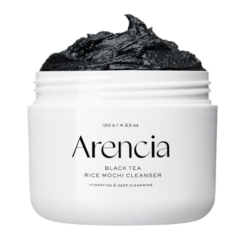 Arencia Black Tea Rice Mochi Cleanser