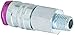 Milton 765VC ColorFit HighFlowPRO Couplers, V-style Purple, 1/4
