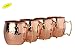 BonBon Luxury Moscow Mule Copper/Nickel Mug Cup 4 Pack New (Copper)