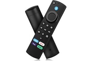 SOUPPZOE Replacement Voice Remote Control Fit for Fire Smart TV Stick/Cube, Stick 4K/4K Max(1st / 2nd Gen), Stick HD/Lite, Smart TV 3rd Gen, Compatible with Insignia/Toshiba/Pioneer Smart TVs