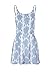 Lanzom Women Sexy Strap Backless Summer Beach Party Romper Jumpsuit (Medium, Blue)