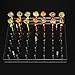42 Hole Acrylic Lollipop Stand Decorating Transparent Cake Ball Holder Display Holder Base Shelf (42 Hole)