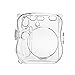 HelloHelio Hard Plastic Cover Transparent Crystal Instant Camera Case for Fujifilm Instax Mini 25 With Strap (Cystal)