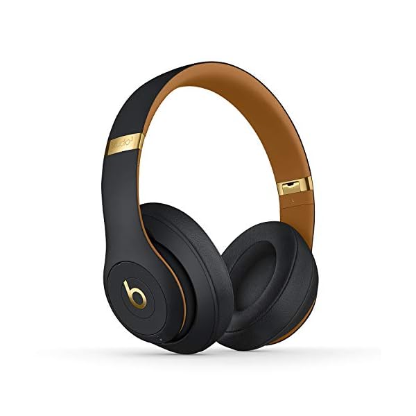 Beats-Studio3-Wireless-Noise-Cancelling-Over-Ear-Headphones-Apple-W1-Headphone-Chip-Class-1-Bluetooth-Active-Noise-Cancelling-22-Hours-Of-Listening-Time-Built-in-Microphone-Midnight-Black Beats Studio3 Wireless Noise Cancelling Over-Ear Headphones - Apple W1 Headphone Chip, Class 1 Bluetooth, Active Noise…