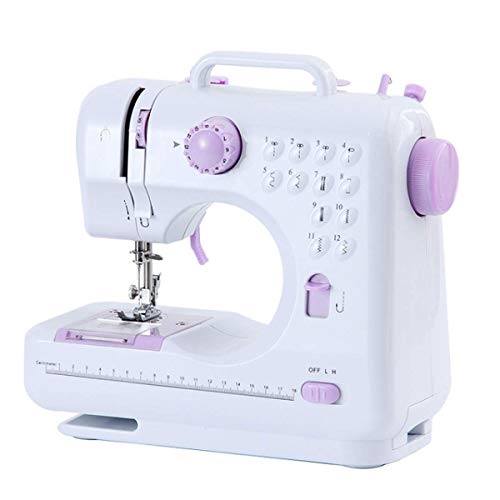 Mini Sewing Machine Portable Lightweight Electric with Builtin 12