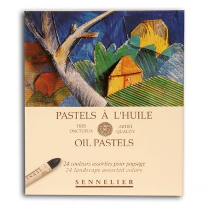 Sennelier Oil Pastel Landscape Set Of 24