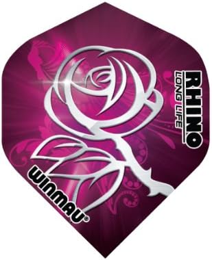 Winmau Rhino Long Life Standard Extra Thick Dart Flights (3 Sets of 3-9 Flights)