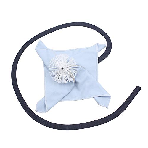 Saxophone Cleaning Tool Sax Cleaning Kit Brush,Cleaning Cloth,Thumb Rest and Reed Case