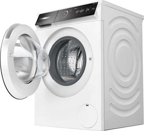 Bosch WGB244072 Serie 8 Waschmaschine 9 kg, 1400 UpM, Made in Germany, ActiveWater Plus, extra leise, Iron Assist & Dampf-Option, Nachlegefunktion, AquaStop, Home Connect, weiß 7