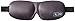 Flight 001 Eyemask Contoured, Charcoal, One Size