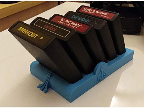 Atari 2600 Game Holder w/ Official Logo Emblem - Featured in RetroGamer2019 - Thumbnail 2