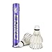 Badminton Shuttlecocks,Lhedon 12Pcs Advanced Goose Feather Shuttlecocks Training Badminton Balls with Great Stability and Durability for Indoor Outdoor Sports