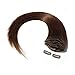 MY-LADY Double Weft 100% Remy Human Hair Clip in Extensions Full Head Thick Thickened Long Soft Silky Straight 8pcs 18clips for Women Beauty 14