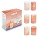 Milliard 6 Pack Premium Himalayan Salt Shot Glasses/Pink Tequila Shot Glasses, FDA Approved - Make Drinking Tequila Simple and Easy