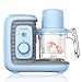 Baby Food Maker, Elechomes 8 in 1 Baby Food Processor Blender Grinder Steamer Warmer, Multifunctional Baby Food Mills for Cooking Organic Healthy Infants and Toddlers Puree, Timer Control