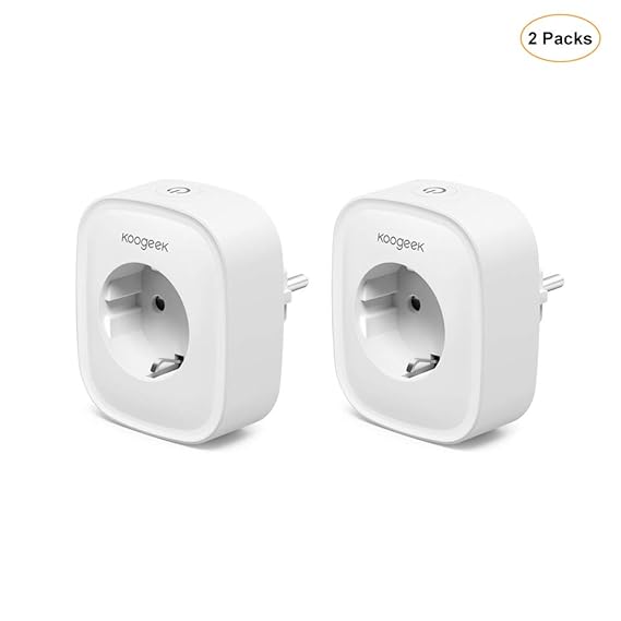 Smart Plug Koogeek Intelligente Steckdose Alexa Wifi Steckdose (2 Packs)