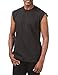 Pro Club Men's Heavyweight Sleeveless Muscle T-Shirt, Black, Large