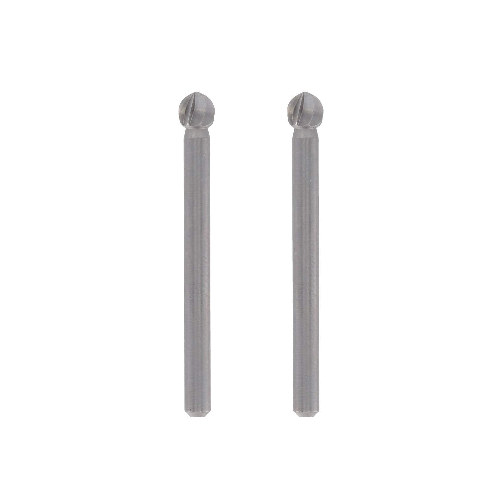 Dremel 114 Milling Cutting Bits in 2-Pack Accessory Set - 2 Ball-shaped High-Speed Cutters with 7.8mm Working Diameter — image 1