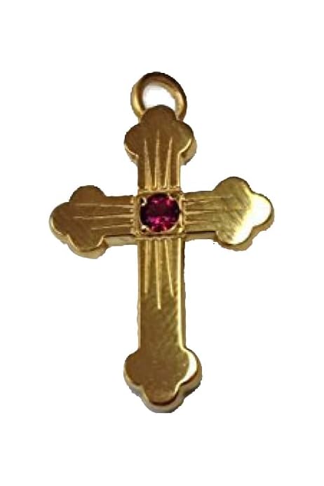 Amazon.com: Rose Cross Pendant/pin 