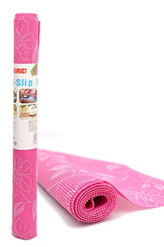 Buy Pvc Anti Slip Mat Shelf Liner Roll 30 X 150 Cm Flower