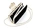 Shiratori Crown Purses and Handbags Evening Bags and Clutches,black