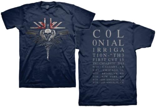 Carcass - Mens Steel Caseus Tour Dates 2013 T-Shirt