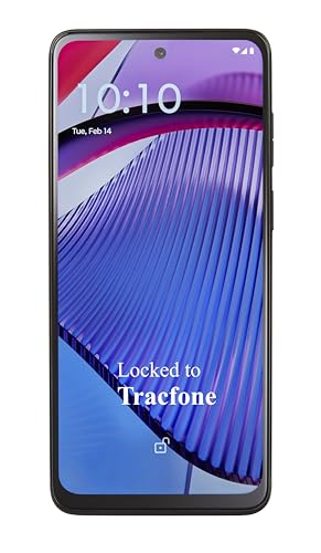 TracFone, Motorola Moto g Power 5G (2023), 128GB, Prepaid Smartphone, Black, 50MP Main Camera, Locked