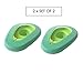 Farberware Avocado Food Huggers, Green, Set of 4
