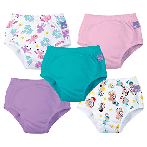 Bambino Mio 5 Piece Potty Training Pants, Mixed Girl Magical Kingdom, 2-3 Years - Thumbnail 6