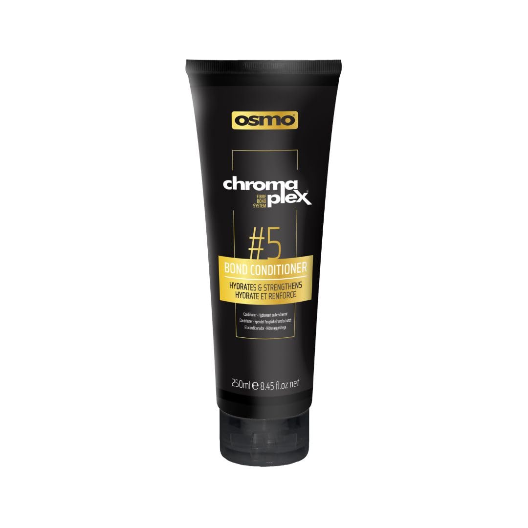 OSMO CHROMAPLEX™ Bond Conditioner #5 | Hair Strengthening Bond-Building Conditioner for Chemically Treated Hair | Vegan, Sulphate-Free, Restores Shine & Elasticity | Step 5 Repair System | 250ml
