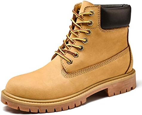 メンズ メンズブーツ マーチンブーツ ワークブーツ チャッカブーツ 裏ボア カジュアル 革靴 ハイカット カジュアルブーツ 靴 メンズシューズ レディースブーツ マーティンブーツ ワークブーツ イエローブーツ 防水 防滑 Midlothiantsi Org Uk