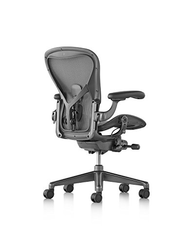 Herman-Miller-Aeron-Remastered-Gre-B-Graphite-PostureFit-SL-Vinylarmauflagen