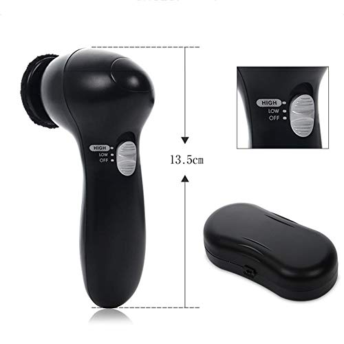 WinnerEco Shoe Polisher 2 Speeds Adjustable Auto Electric Shoe Brush Shine Polisher+4 Brush Heads