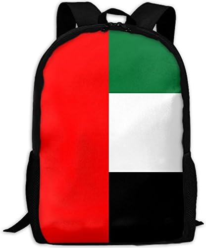 United Arab Emirates Flag Big Student Backpack
