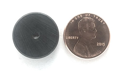 Nexlevl Extreme Strength Ceramic Ferrite Magnets 18mm (.709inch) x 5mm (.197inch) - 110 Super Strong Round Magnets for Arts Crafts Hobbies and Office Organization - Strongest Available Grade 8