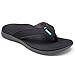 Vionic Islander - Mens Orthotic Support Sandals Black - 10
