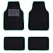 CAR PASS DELAY LACE Universal Car Seat Covers with lace Steering Wheel Cover and Universal fit car Floor mats, fit for Most of Cars,Trucks,SUV,Vans, 16PCS Included (Mint Blue)
