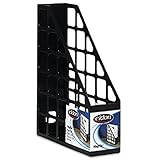 Rubbermaid : Techfile Plastic Magazine File, 3 x 9 5/8 x 11 5/8, Black -:- Sold as 2 Packs of - 1 - / - Total of 2 Each