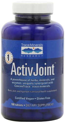 Trace Minerals Research Lifestyle ActivJoint, Bone, joint and ligament nutritional health supplement, 180 Tablets