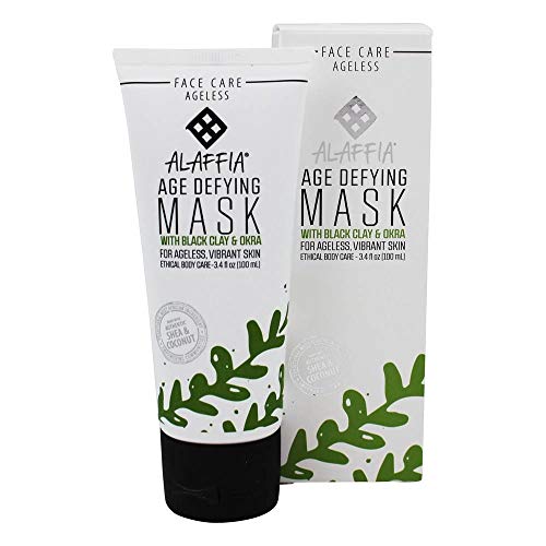 Alaffia - Age Defying Facial Mask with Black Clay & Okra - 3.4 fl. oz. - Thumbnail 3